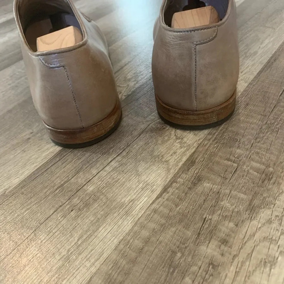 A.P.C apc shoes size 45/ 12 brown tan derby - Picture 3 of 8